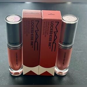 MAC Cosmetics Locked KISS Ink Bundle 💄Mull it Over & Mischief 💄 BNIB